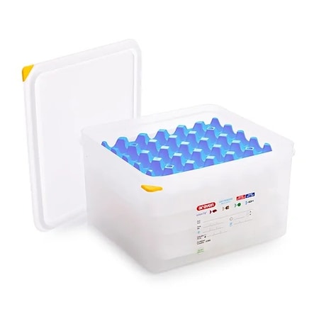 Araven GN 2/3 Airtight Container with 4 Egg Trays, 6PK 70378